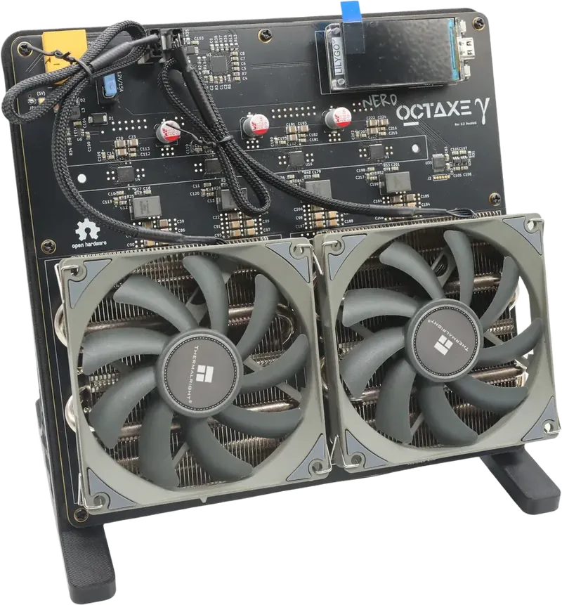 NerdMiner NerdOCTAxe Rev 3.1